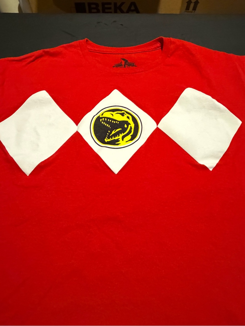 Power Rangers Red Ranger T-Shirt - Picture 2 of 4